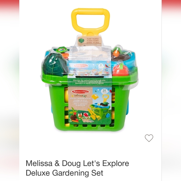 Melissa & Doug Let's Explore Deluxe Gardening Set